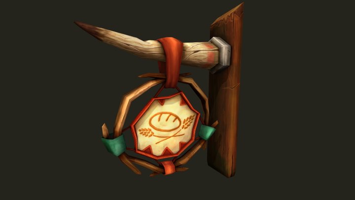 HearthSign - Tauren Baker 3D Model