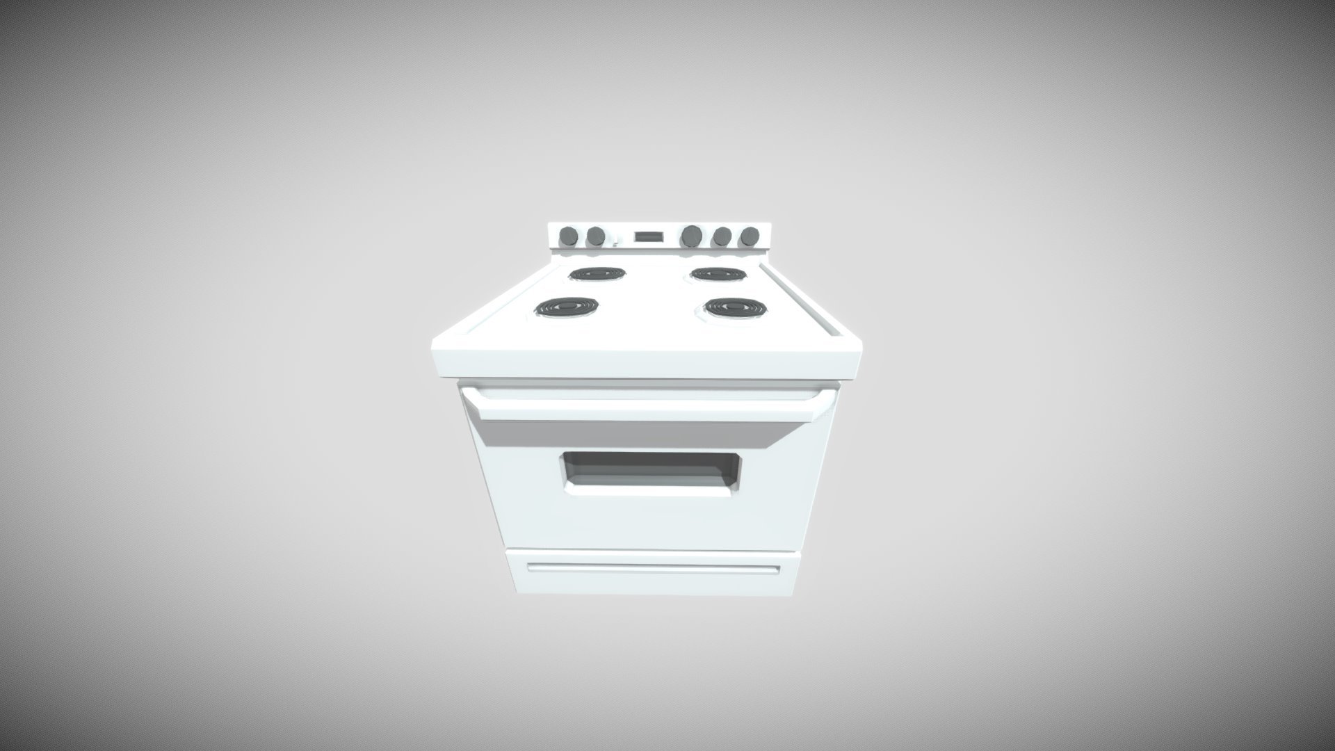 Low Poly | Oven