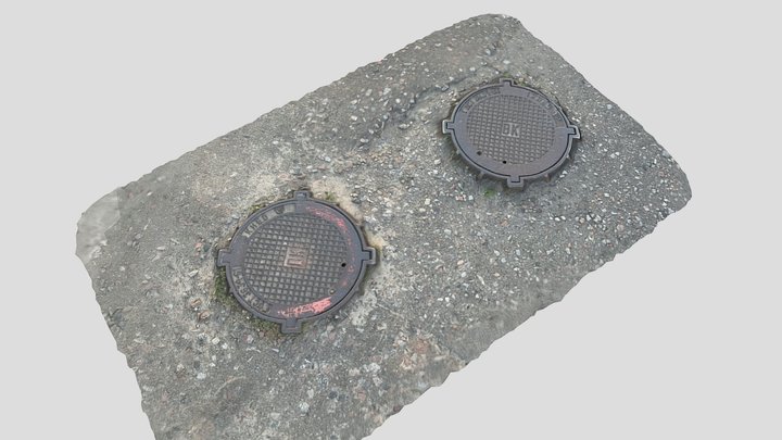 Road element – Modello 3D gratuito STL