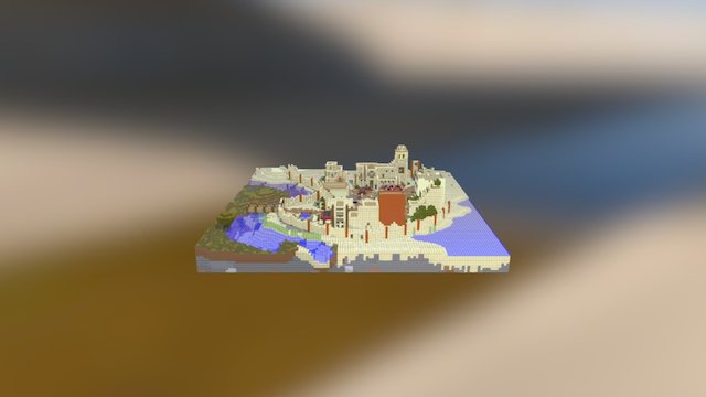 Wet's Village - WetWetson 3D Model