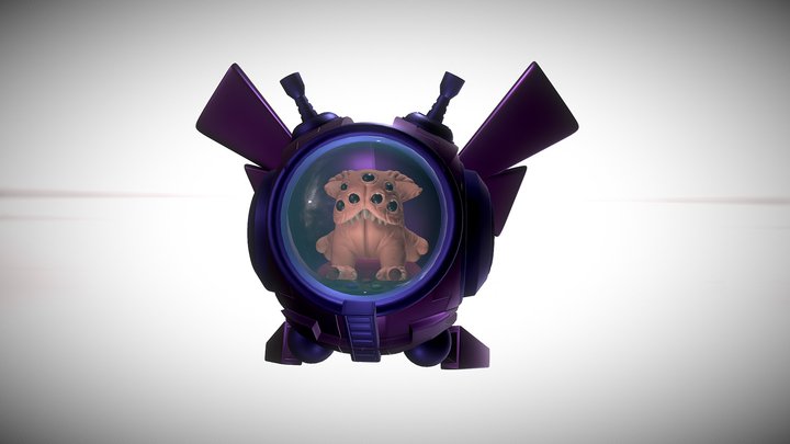 Space drone 3D Model