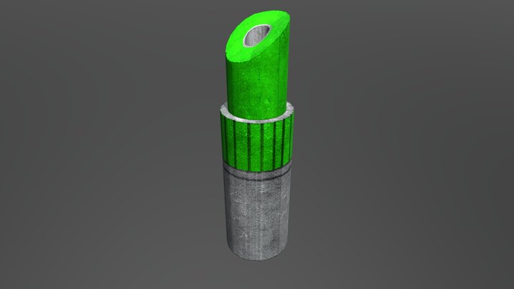 Lip Stick Blaster 3D Model