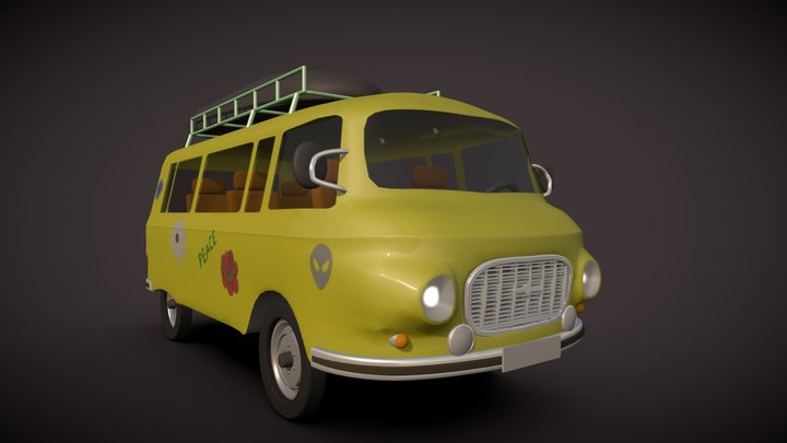 Barkas 3D Model