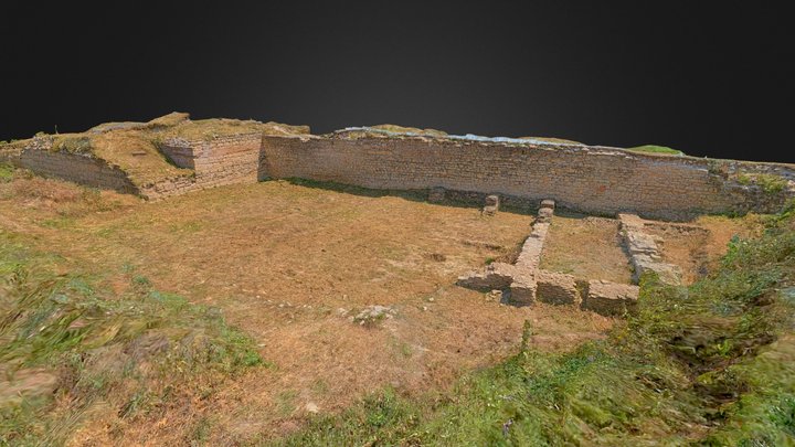 Ibida Fortress 3D Model