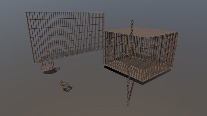 Chains And Cages - Bobov (Game) 3D Model