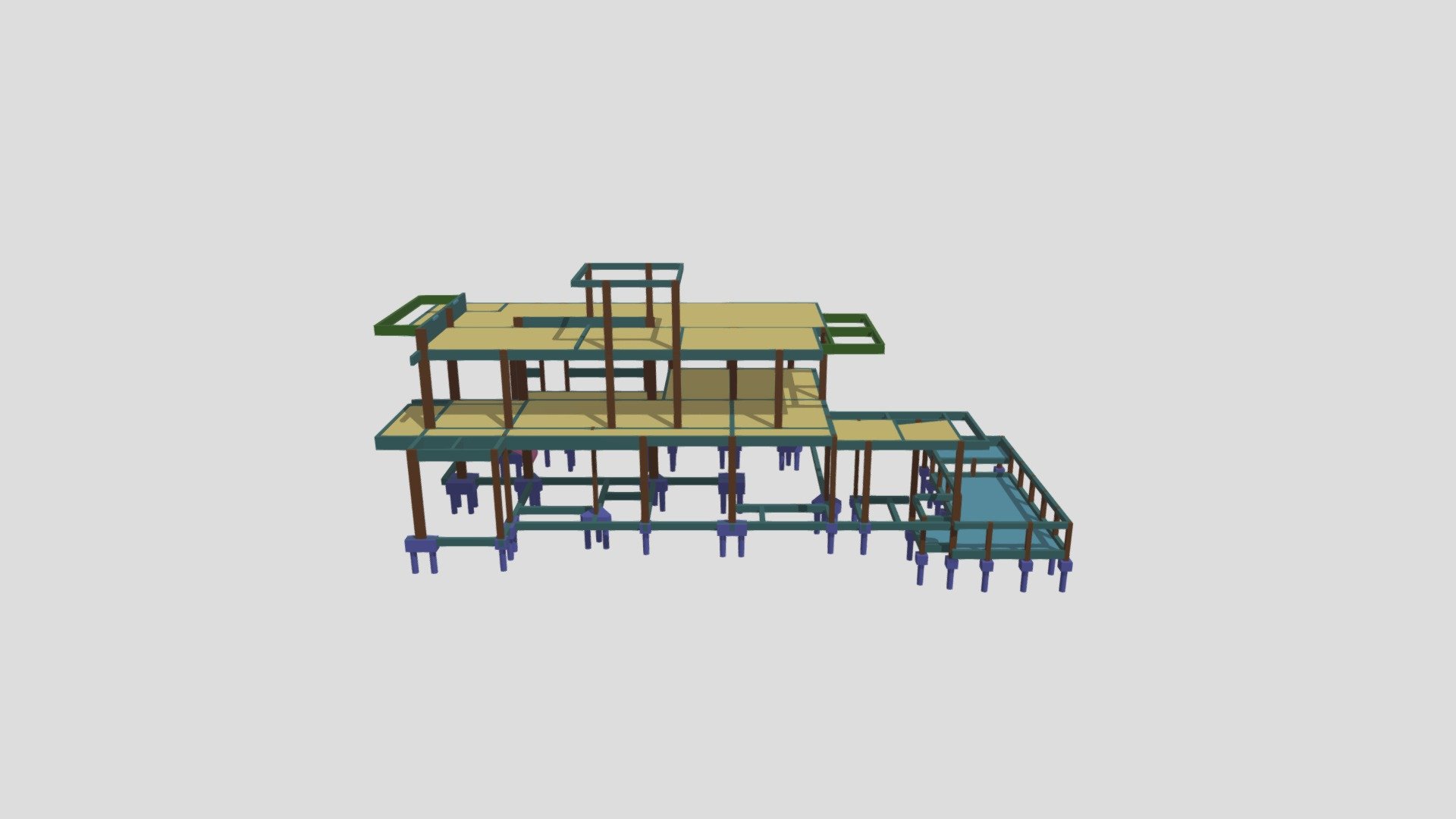 3D Residência FLF - Saint Gerard II