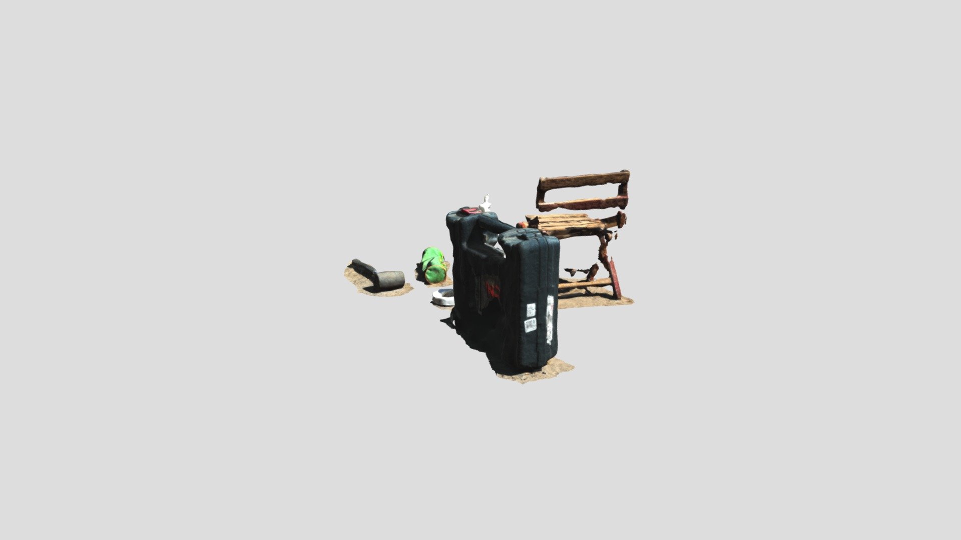 Alta Resolucion Fbx Fotogrametria