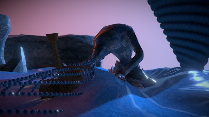 Monster Garden 3D Model