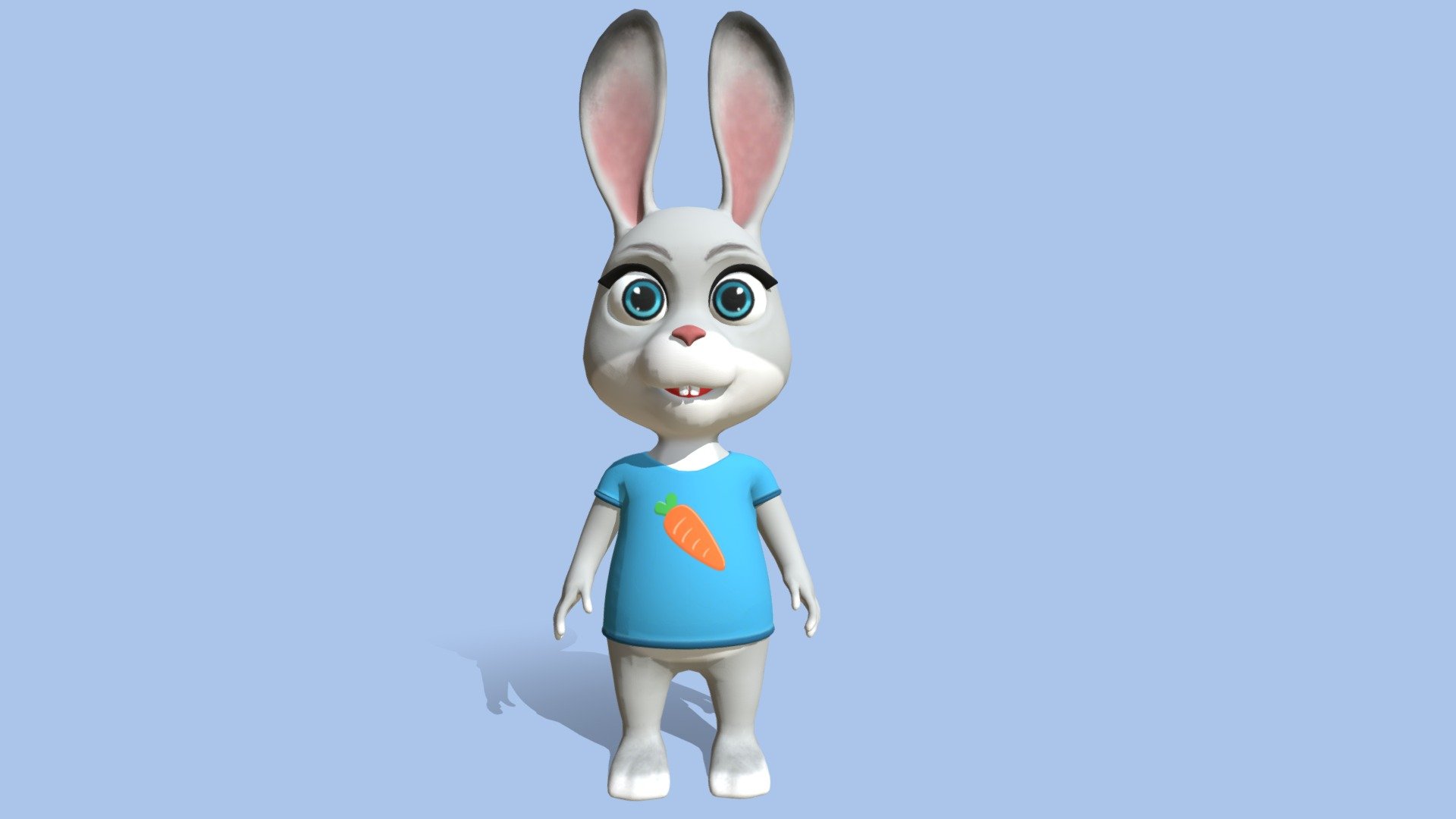 cartoon rabbit - Buy Royalty Free 3D model by 3DAnvil [f333c57 ...