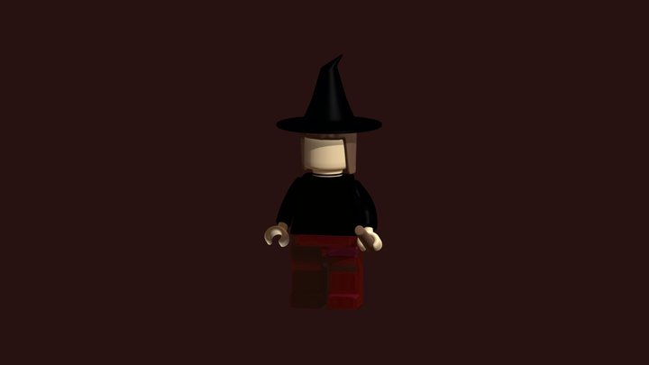 Legoman 3D Model