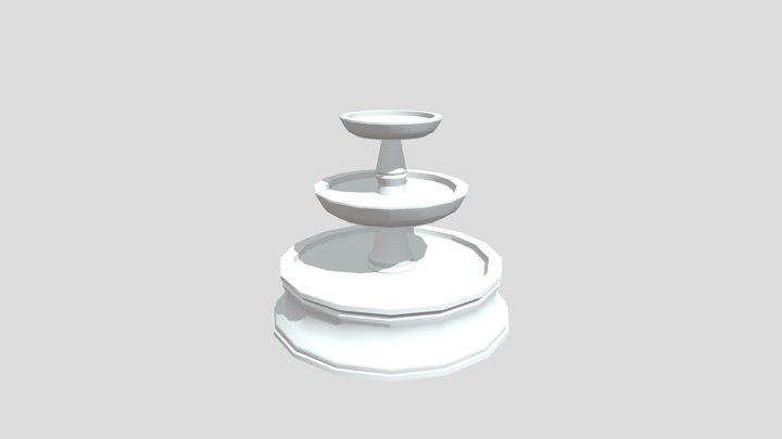 Fountain 3D Model