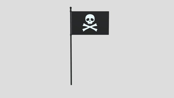Mqzx Flag 3D Model