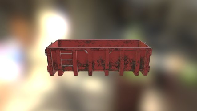 Container 3D Model