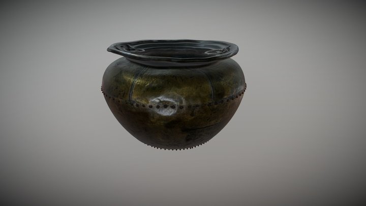 HCA 458 Cauldron TEST 3D Model