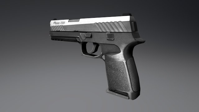 SIG SAUER P320 3D Model