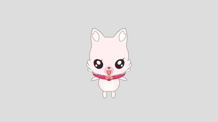 Delicious Party ♡ Pretty Cure－Kome-Kome 3D Model