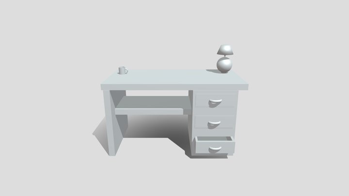 Desk ! 3D Model