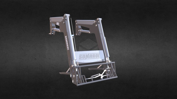 Ładowacz czołowy 3D Model