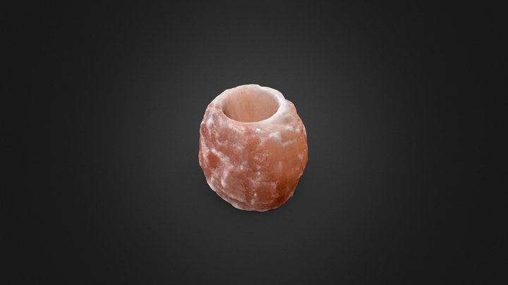 Saltstone candle 3D Model