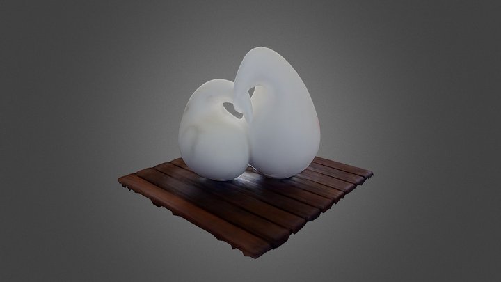 Pinguins 3D Model