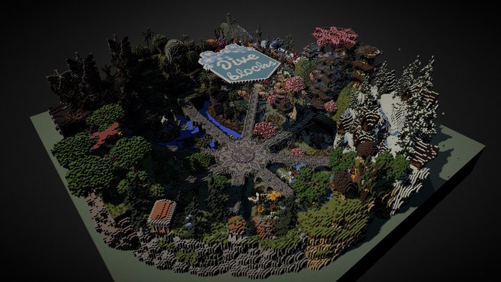 "Essence of Life" - @diveblocks hub. 3D Model