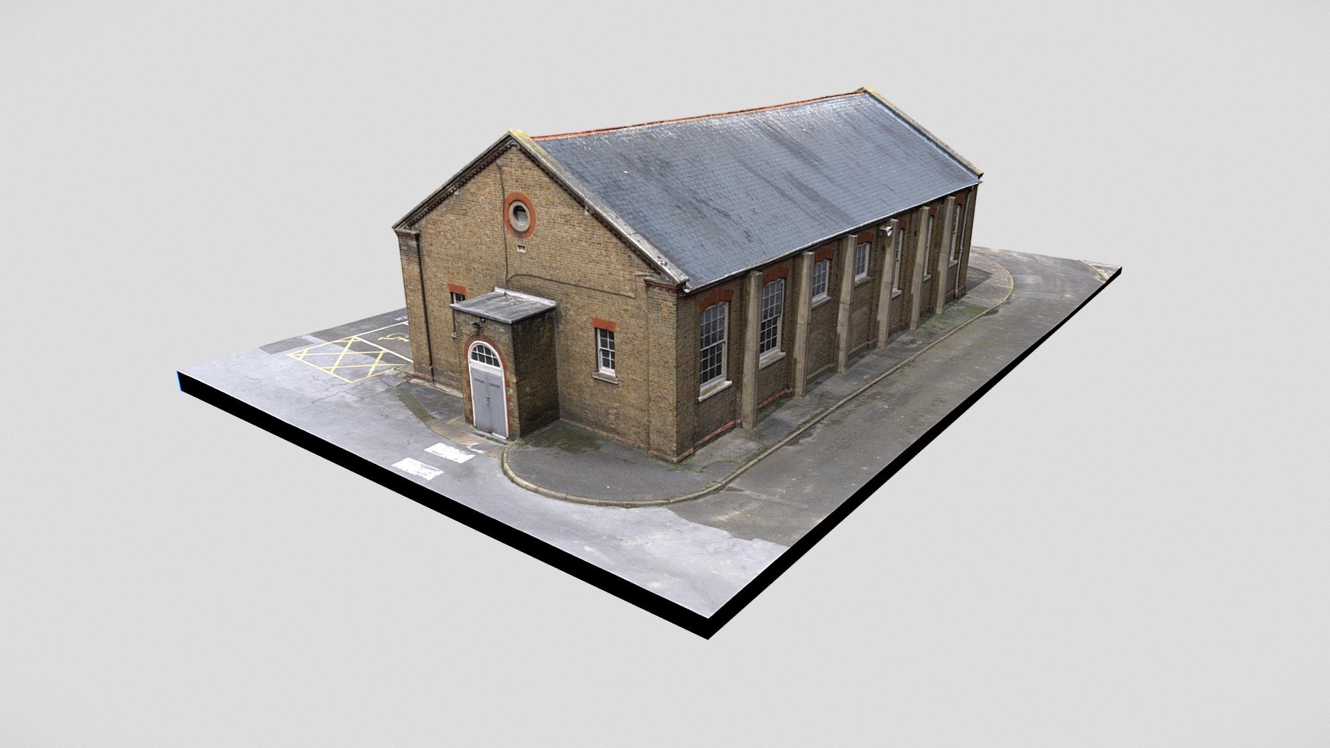 School Hall - 3D model by jamieirvin [f33c934] - Sketchfab