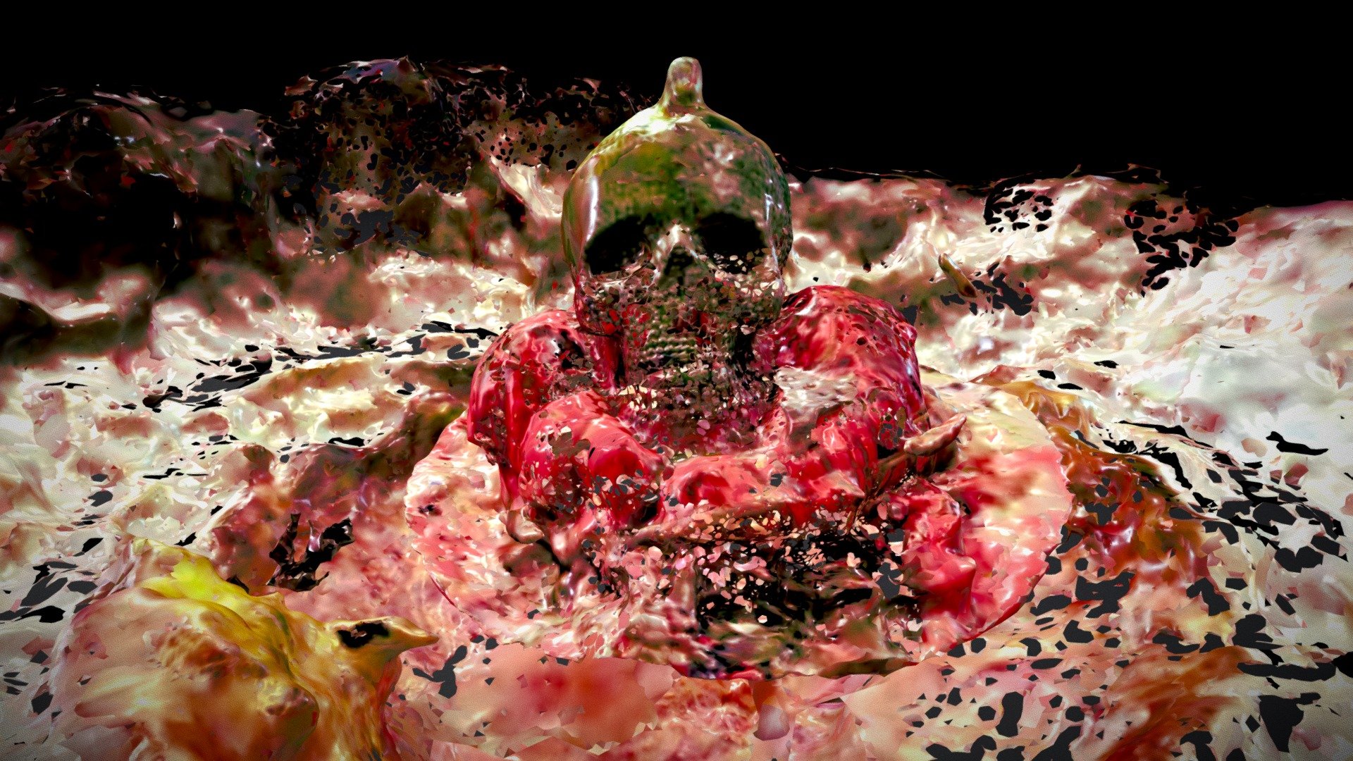 #eXperimentalmuseum | Skull - Death is a Mistake