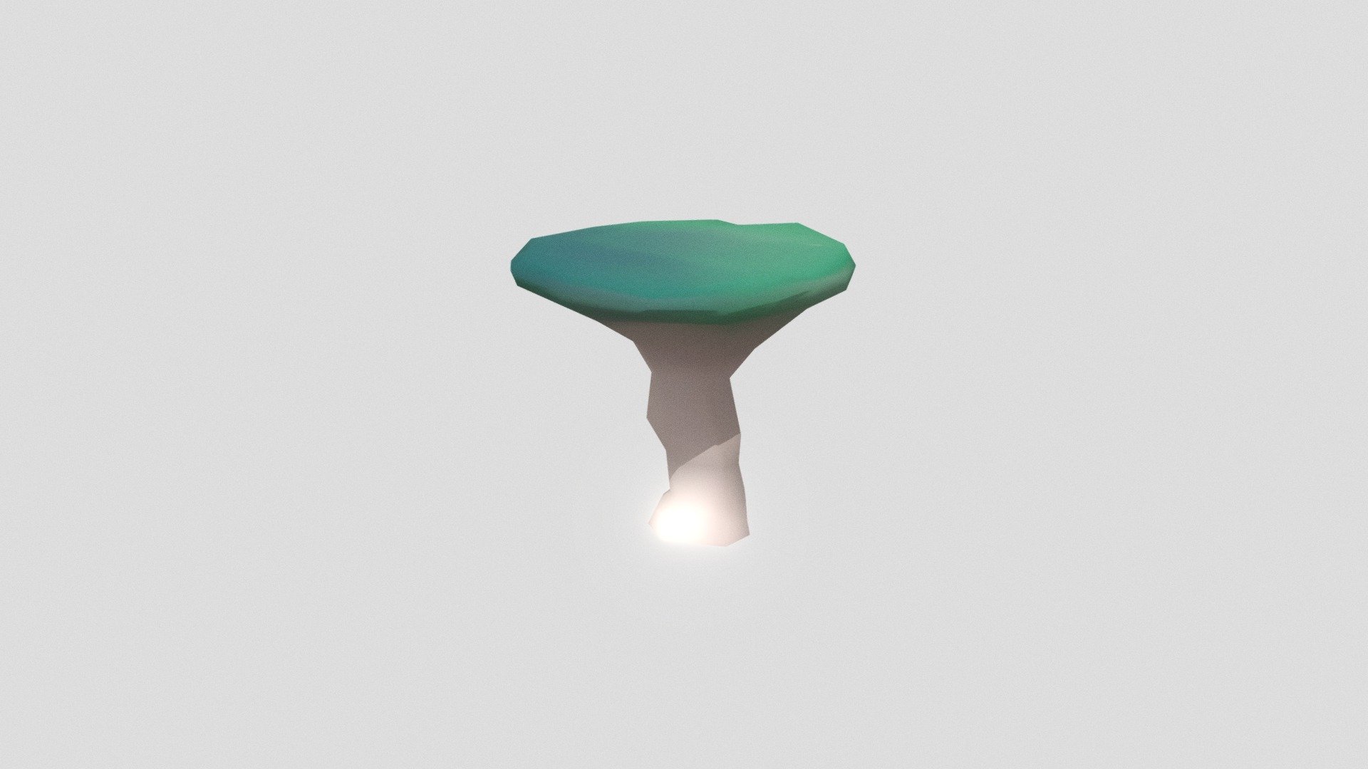 Columna alta verde