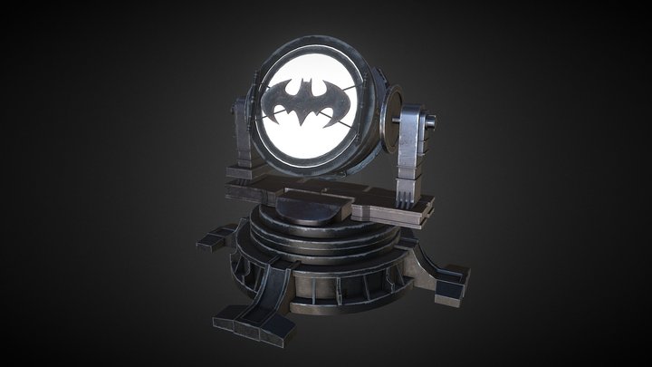 Batman Light 3D Model