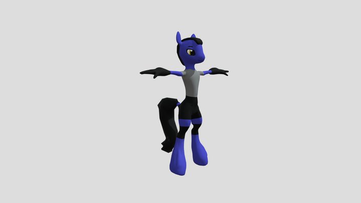 Aksu Lightning, "Digital Aksu" Avatar Gen 2 3D Model