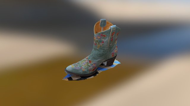 High Quality Boot 3D Model