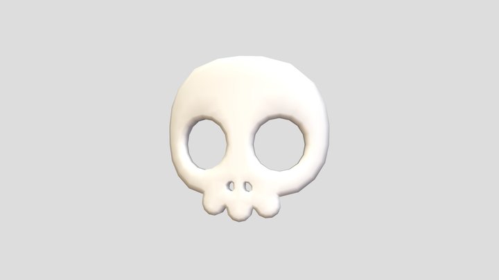 Skull Mask 3D Model
