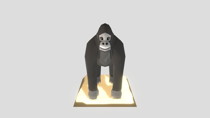 gorrila 3D Model