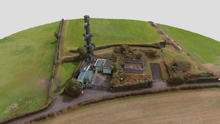 Pen-y-Lan Transmitter Mast – Gratis 3D-model STL