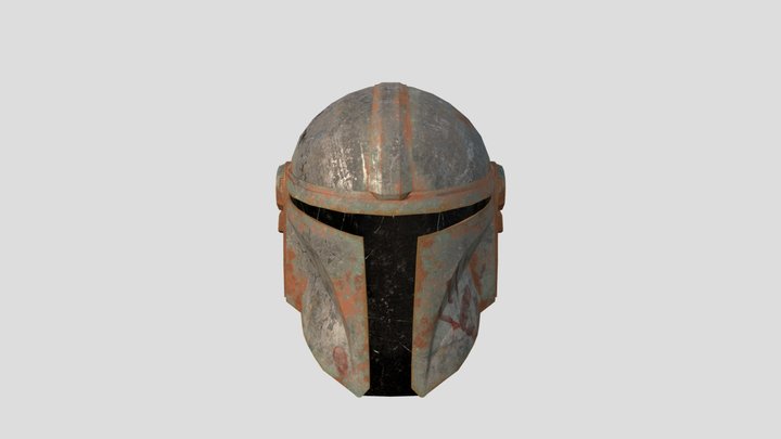 Casco Mandalorian 3D Model