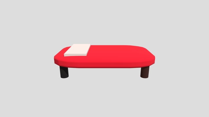 Bed By CM7VR 3D Model