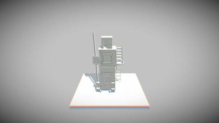 Toy House 3D Model