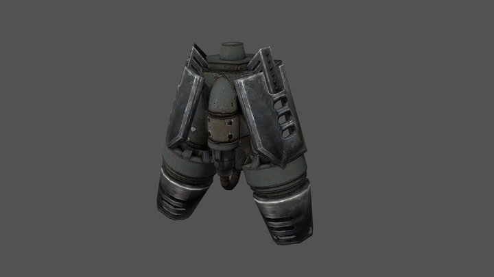 JetpackWIP No.2 3D Model