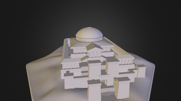 Great Library 3D Model