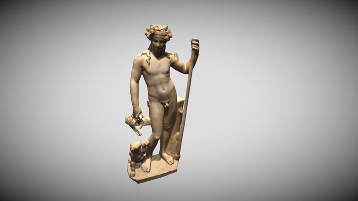 Estatua Dios Dionisios 3D Model