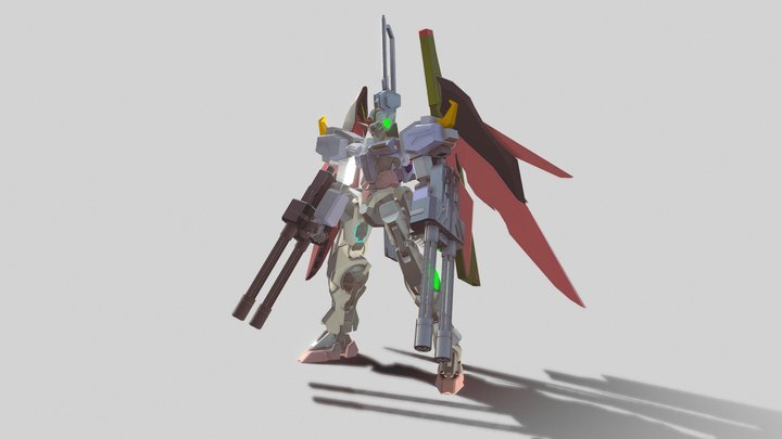 Gundam 00 Heavy 3D Model