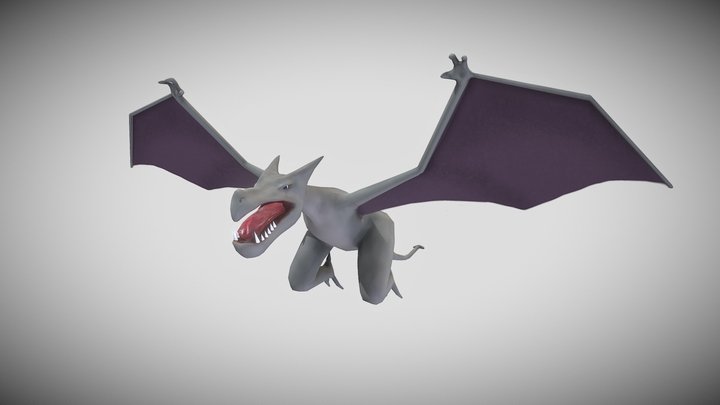 Aerodactyl (Pokemon) 3D Model