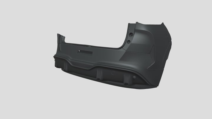 Cupra Tavascan 2025 Rear Bumper / 3D Scan 3D Model