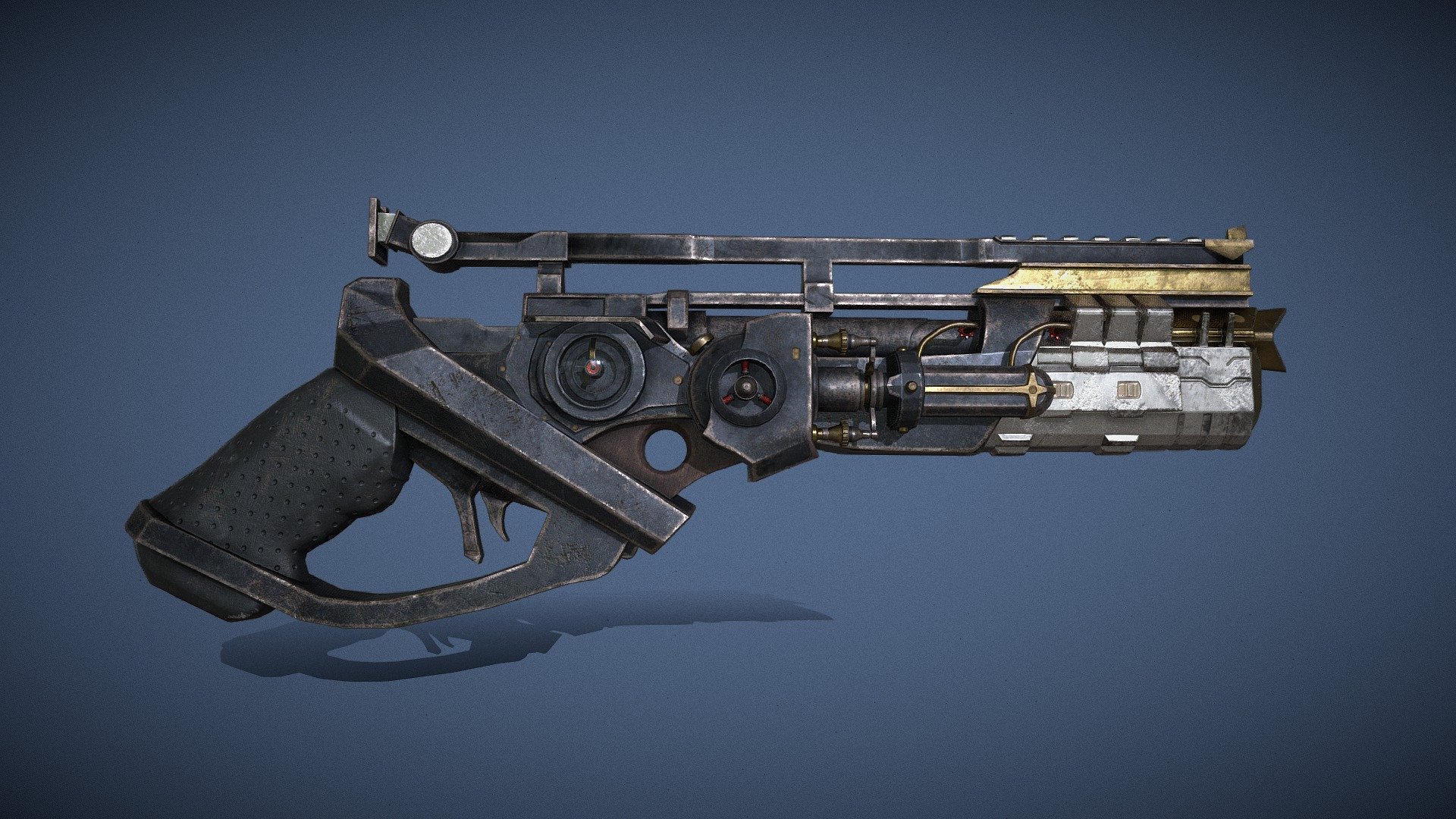 Stardust Handcannon - 3D model by Hoffma1n [f348754] - Sketchfab