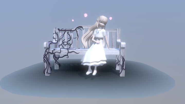 [EnderLilies] Lily_Bench 3D Model