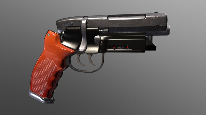 PKD Blaster - Blade Runner 3D Model