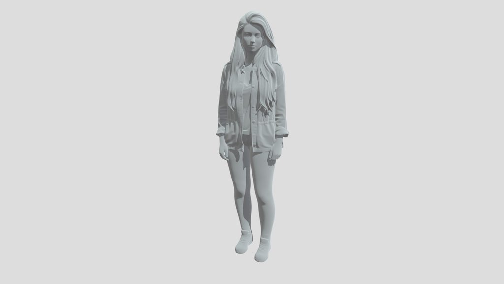 Olive Jacket Portrait