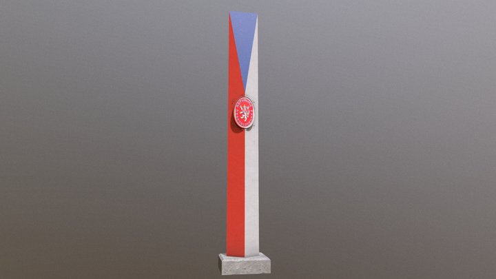 Tschechoslowakia 3D Model
