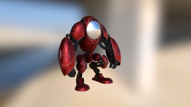 Red 3D Model