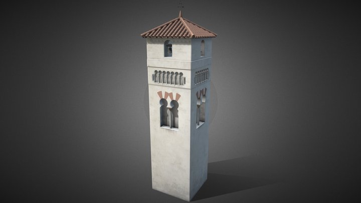 San Juan de los Caballeros TORRE BAJOMEDIEVAL 3D Model